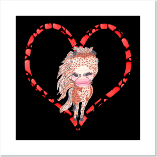 APPALOOSA HEART Posters and Art